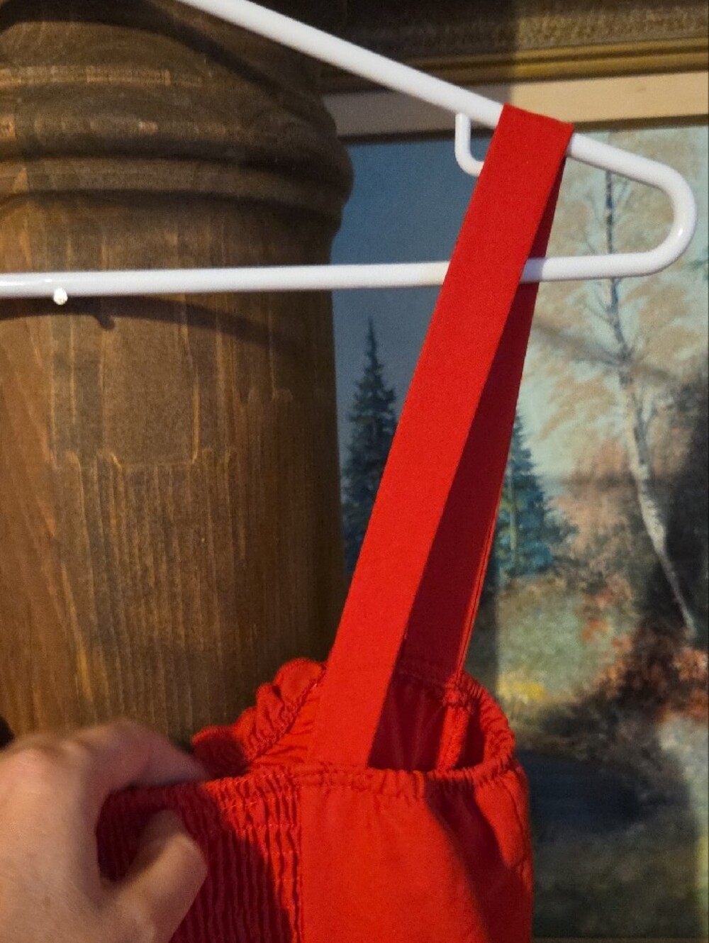 Red Mini Sundress - Picture 5 of 9